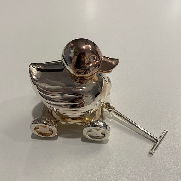 Reed and Barton silver duck bank - Picture 2 of 6